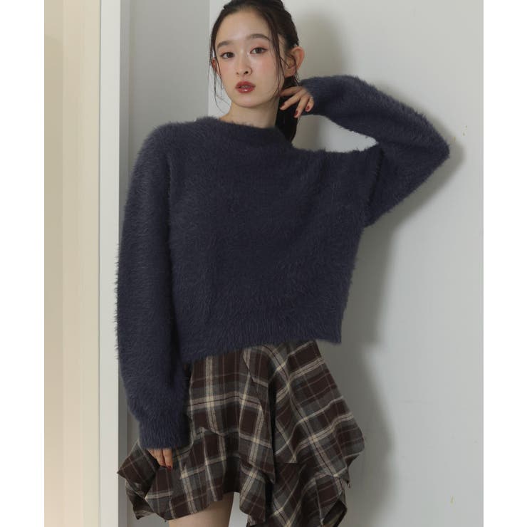 シャギーニットプルオーバー | WEGO【WOMEN】 | 詳細画像10 