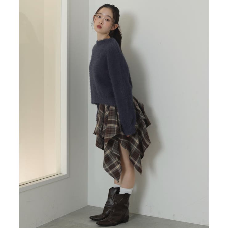 シャギーニットプルオーバー | WEGO【WOMEN】 | 詳細画像11 