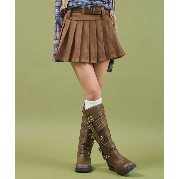 ダブルループプリーツミニスカパン | WEGO【WOMEN】 | 詳細画像4 