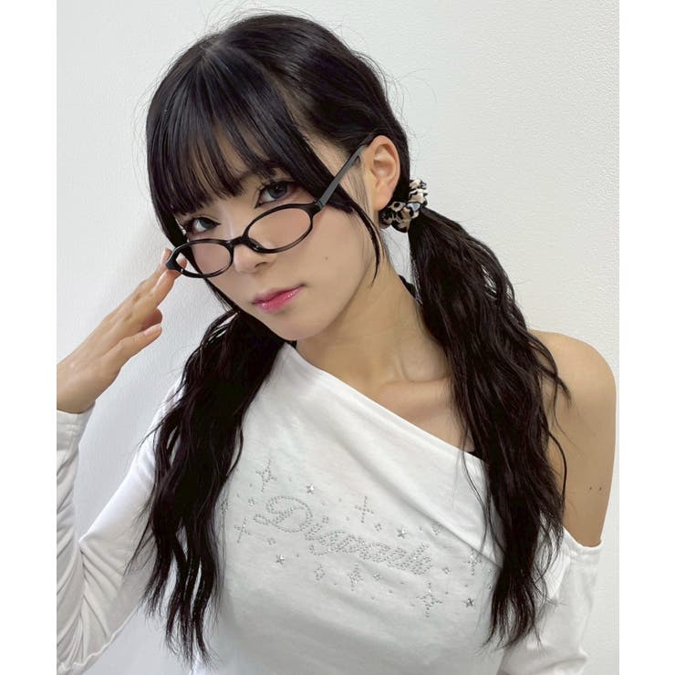 サックス | L2Pベロアレオパードミニシュシュ | WEGO【WOMEN】