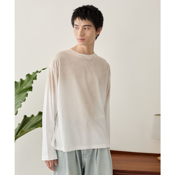 ルーズスプレーT(LS) | WEGO【MEN】 | 詳細画像8 