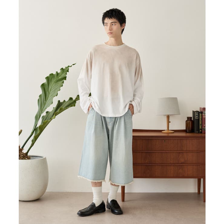 ルーズスプレーT(LS) | WEGO【MEN】 | 詳細画像10 