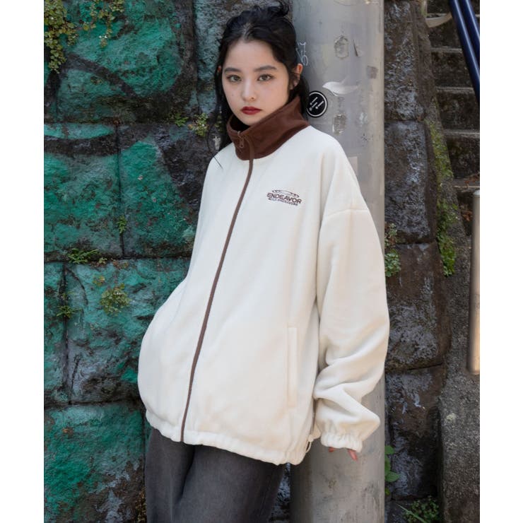 リバーシブルフリースブルゾン | WEGO【MEN】 | 詳細画像4 