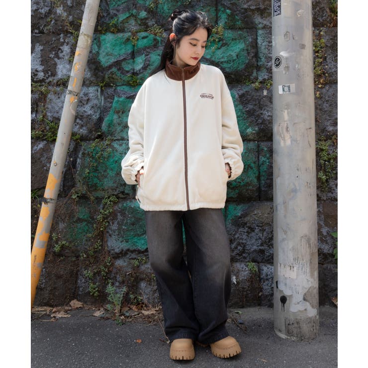 リバーシブルフリースブルゾン | WEGO【MEN】 | 詳細画像10 