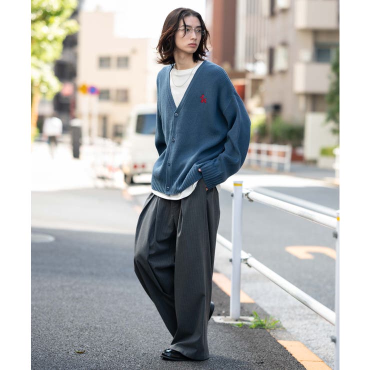 ワンポイントニットカーディガン | WEGO【MEN】 | 詳細画像2 