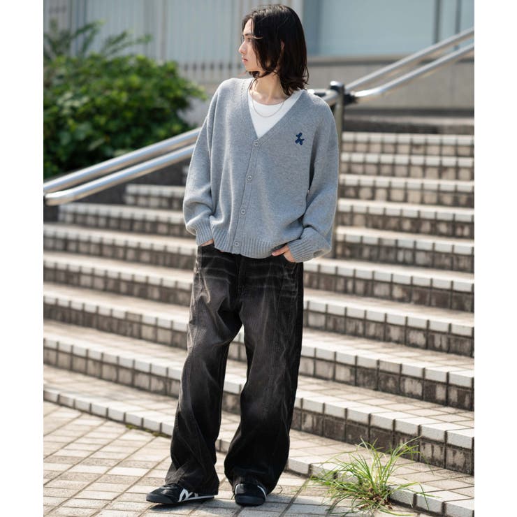 ワンポイントニットカーディガン | WEGO【MEN】 | 詳細画像16 