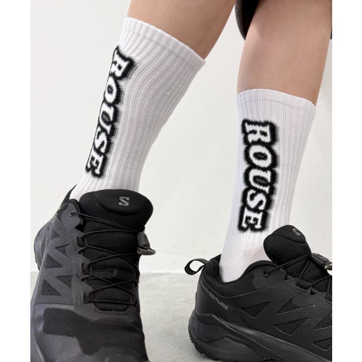 ロゴデザインソックス(R) | WEGO【MEN】 | 詳細画像4 
