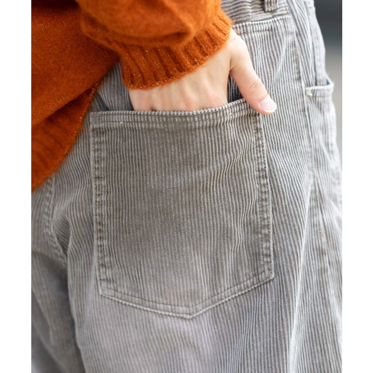 イージー3Dバレルレッグコーデュロイパンツ | WEGO【MEN】 | 詳細画像7 
