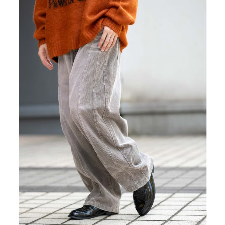 イージー3Dバレルレッグコーデュロイパンツ | WEGO【MEN】 | 詳細画像11 