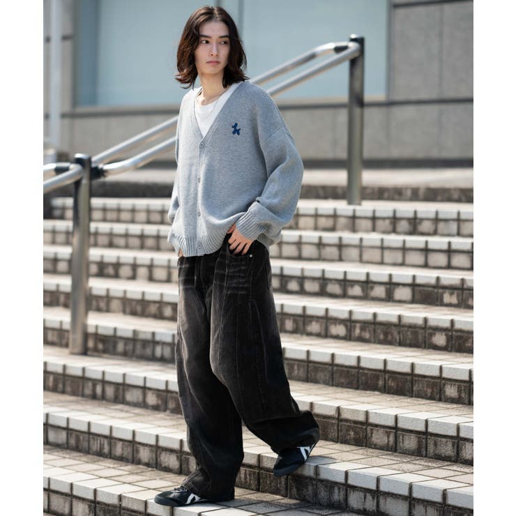 イージー3Dバレルレッグコーデュロイパンツ | WEGO【MEN】 | 詳細画像19 