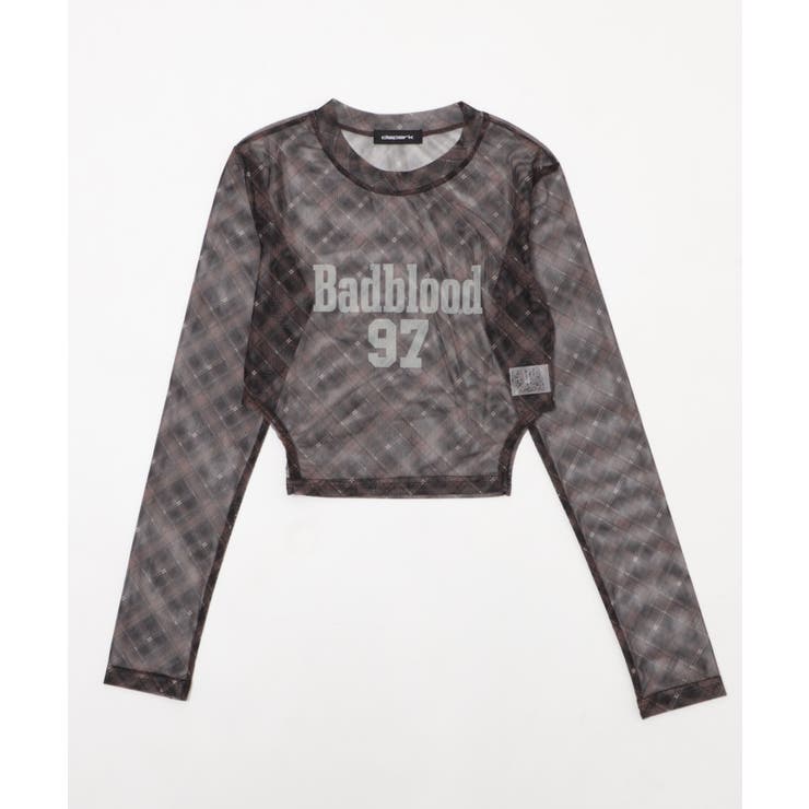 ナンバーロゴチェックシアートップ | WEGO【WOMEN】 | 詳細画像18 