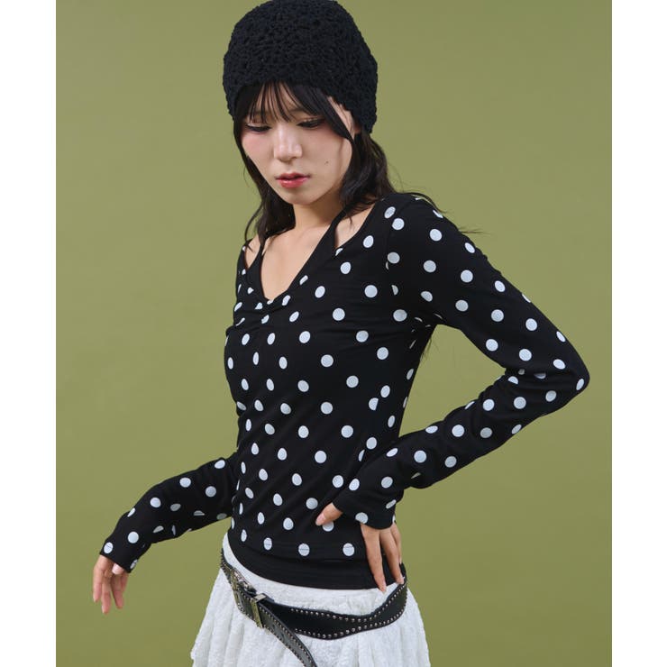 ドッドレイヤードトップス | WEGO【WOMEN】 | 詳細画像7 