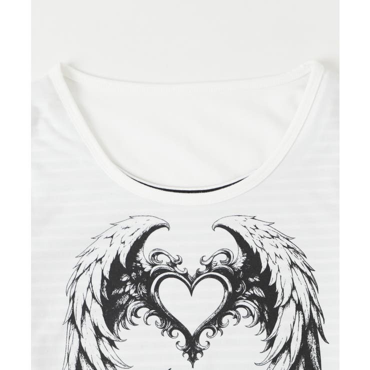 フェイクレイヤードグラッフィックトップ | WEGO【WOMEN】 | 詳細画像13 