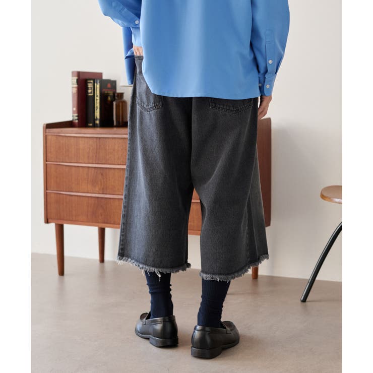クロップドワイドデニムパンツ | WEGO【MEN】 | 詳細画像16 