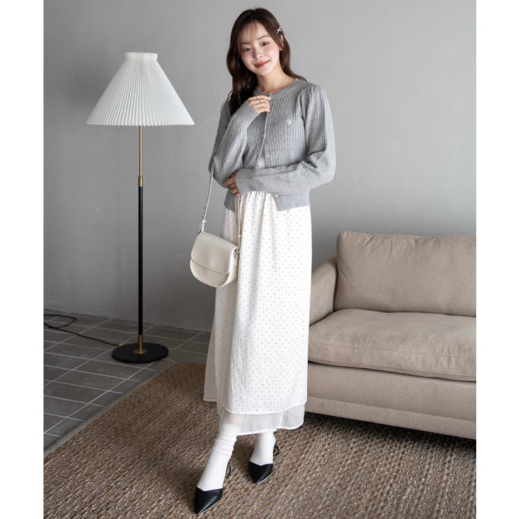 別注USPOLOケーブルニットカーデ | WEGO【WOMEN】 | 詳細画像14 