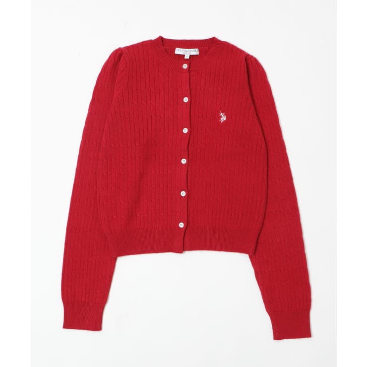 別注USPOLOケーブルニットカーデ | WEGO【WOMEN】 | 詳細画像18 