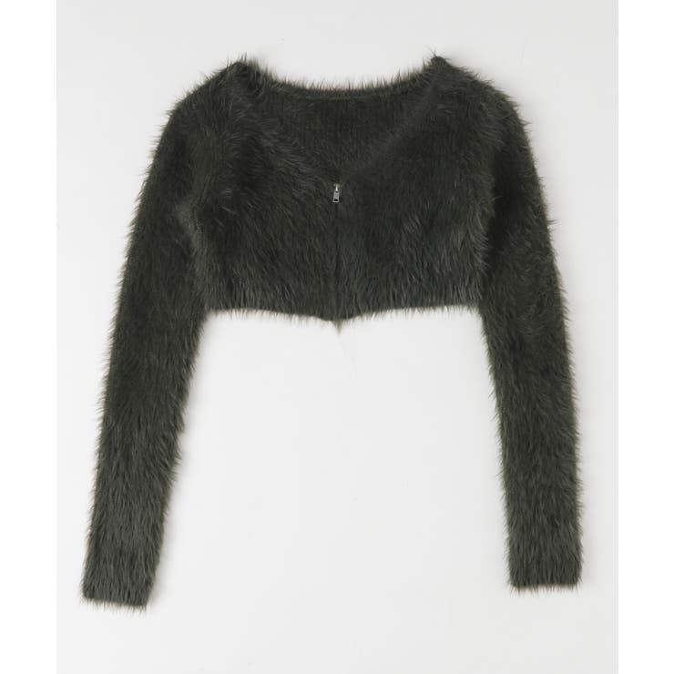 シャギーショートニットカーデ | WEGO【WOMEN】 | 詳細画像17 