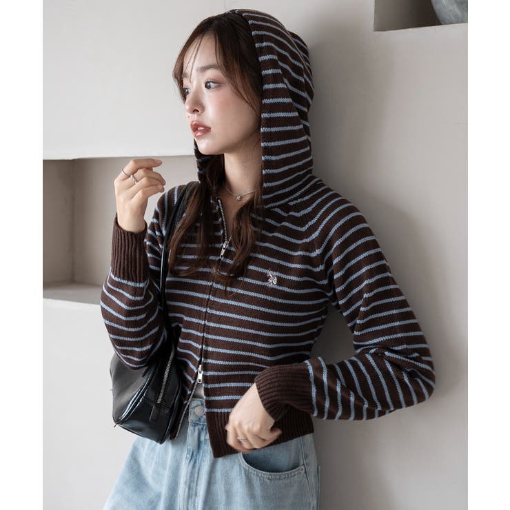 別注USPOLOWZIPニットPK | WEGO【WOMEN】 | 詳細画像1 