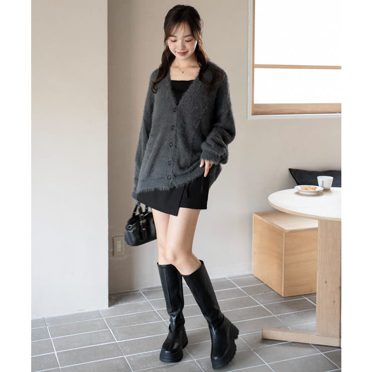 別注USPOLOシャギーニットカーデ | WEGO【WOMEN】 | 詳細画像14 