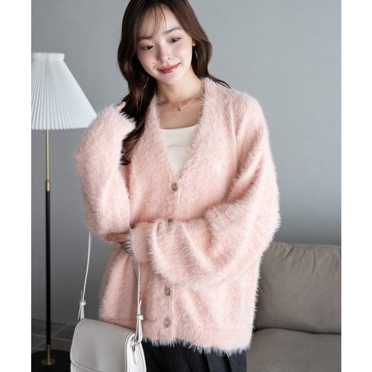 別注USPOLOシャギーニットカーデ | WEGO【WOMEN】 | 詳細画像19 