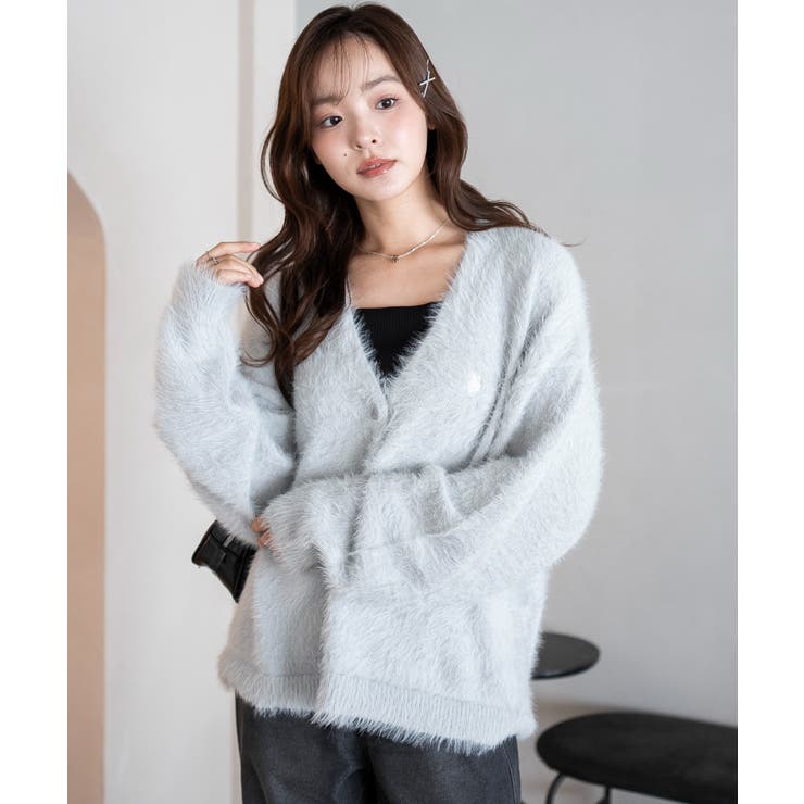 別注USPOLOシャギーニットカーデ | WEGO【WOMEN】 | 詳細画像23 