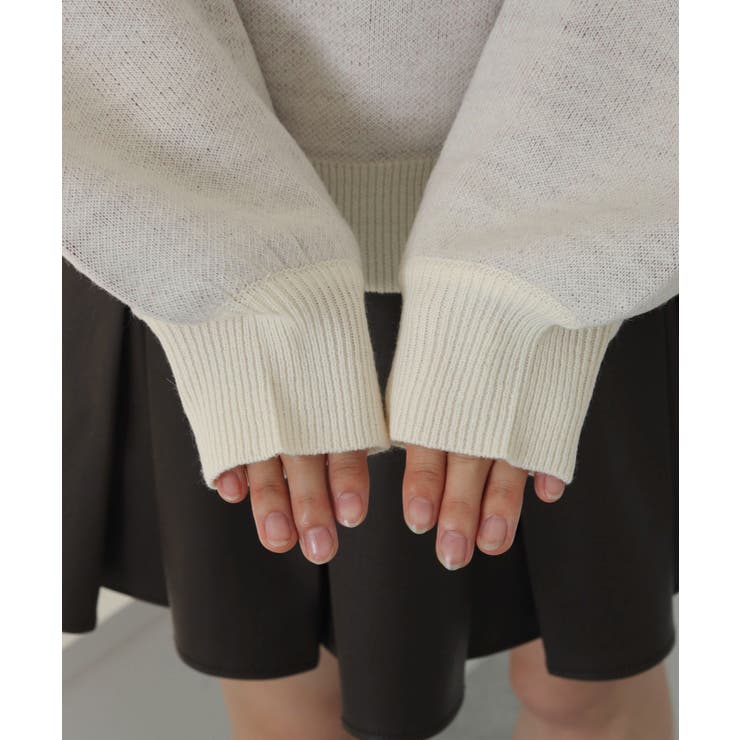 レタリングニットプルオーバー | WEGO【WOMEN】 | 詳細画像6 