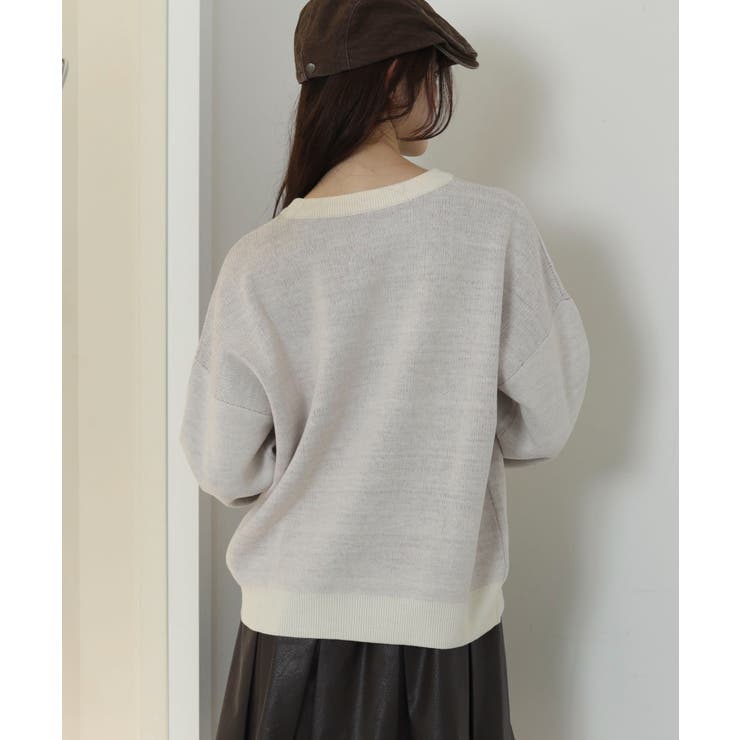 レタリングニットプルオーバー | WEGO【WOMEN】 | 詳細画像14 