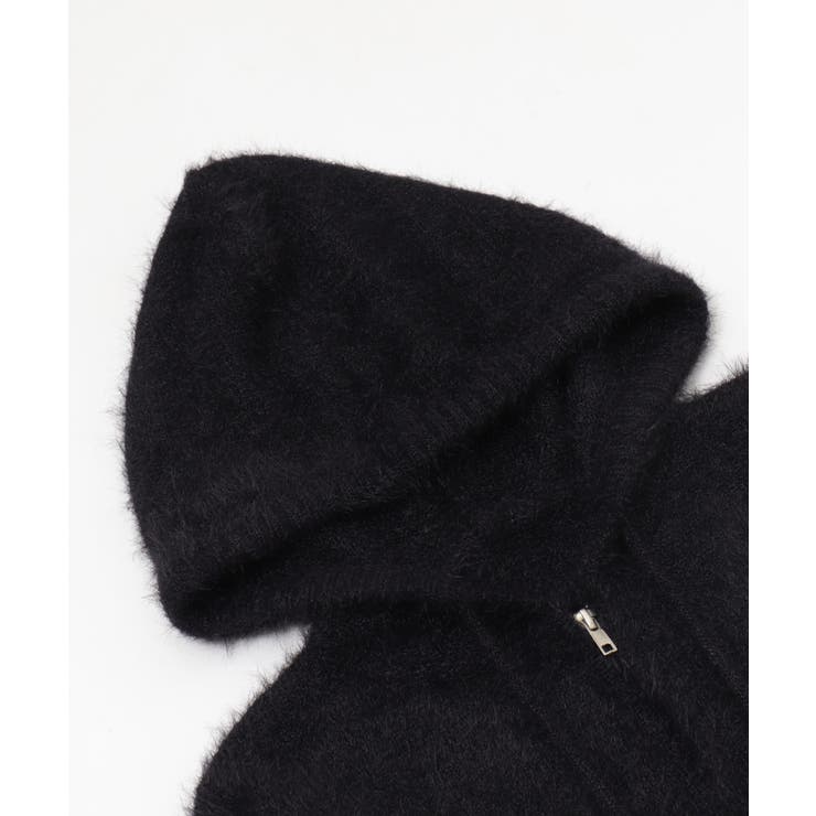 シャギーニットジップパーカー | WEGO【WOMEN】 | 詳細画像24 