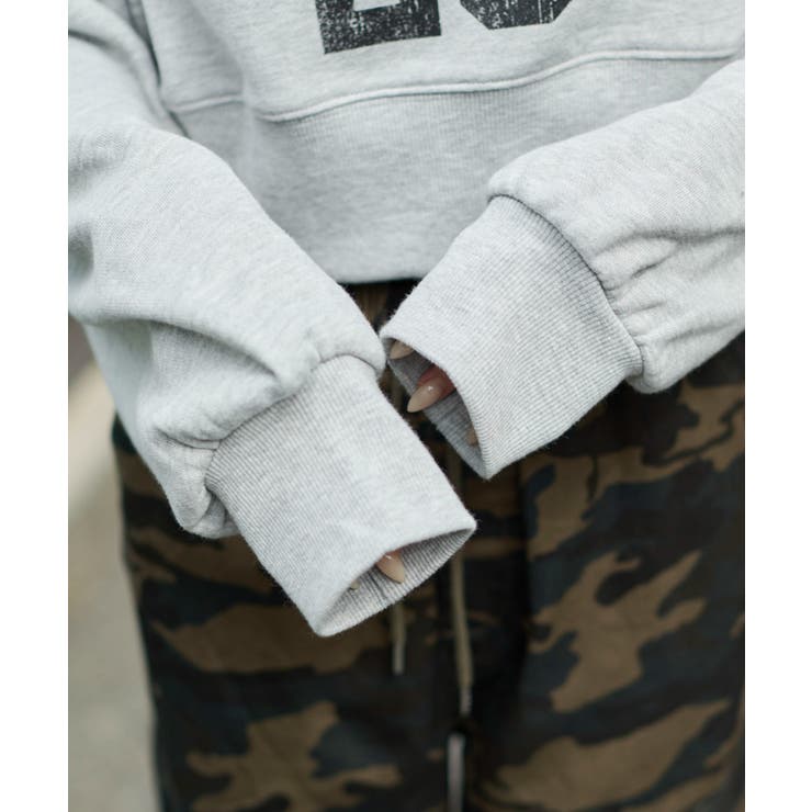 オフショルショートスウェット | WEGO【WOMEN】 | 詳細画像5 