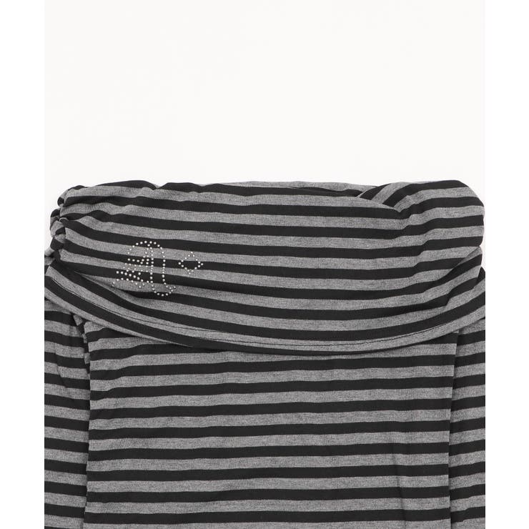 ロゴスタッズボーダーオフショルトップ | WEGO【WOMEN】 | 詳細画像12 