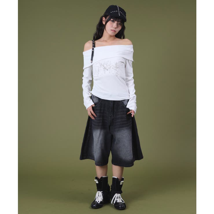 バギーハーフデニム | WEGO【WOMEN】 | 詳細画像11 