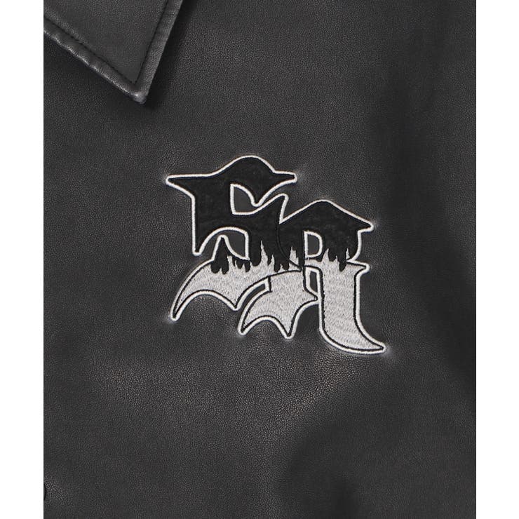 PUグラフィックスタジャン | WEGO【MEN】 | 詳細画像4 