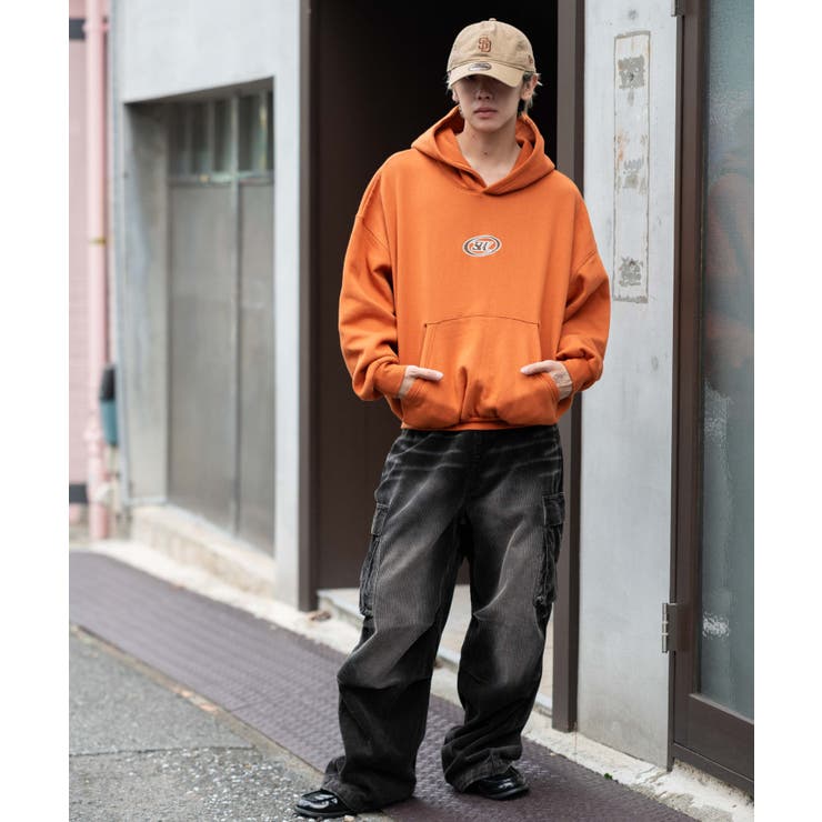 バルーンクロップドグラフィックプルパーカー | WEGO【MEN】 | 詳細画像4 