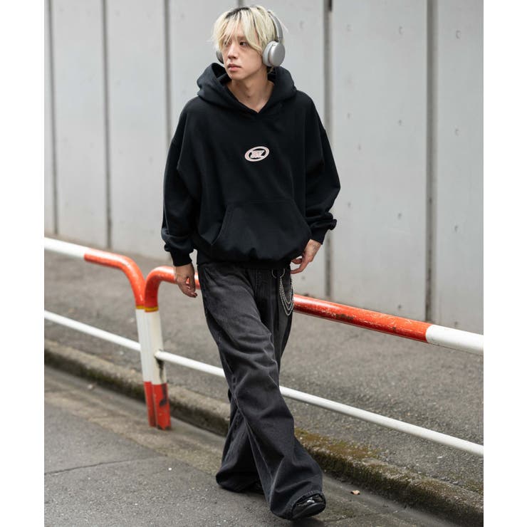 バルーンクロップドグラフィックプルパーカー | WEGO【MEN】 | 詳細画像7 