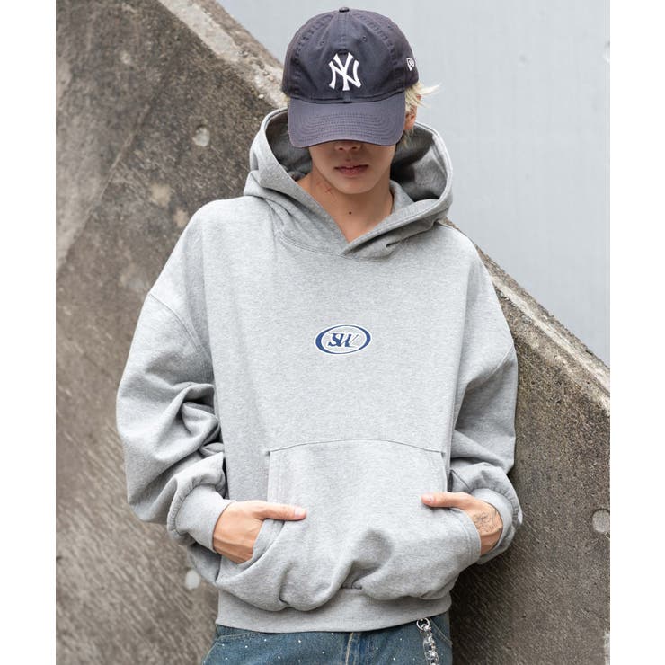 バルーンクロップドグラフィックプルパーカー | WEGO【MEN】 | 詳細画像19 