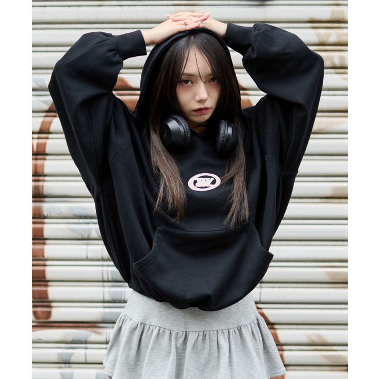 バルーンクロップドグラフィックプルパーカー | WEGO【MEN】 | 詳細画像31 