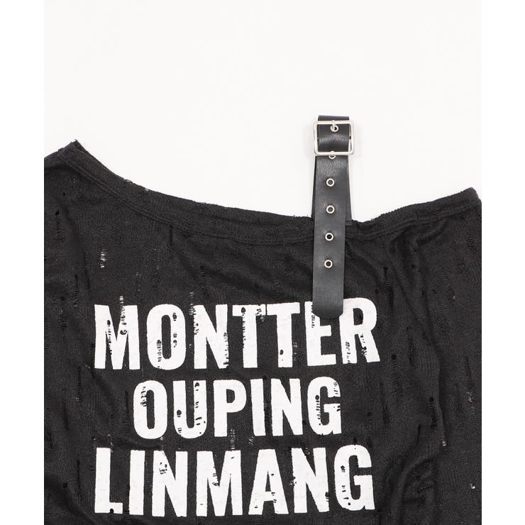 ベルトショルダーロゴニット | WEGO【WOMEN】 | 詳細画像15 