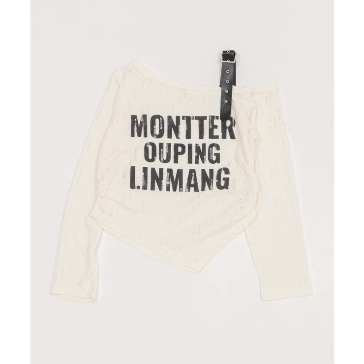 ベルトショルダーロゴニット | WEGO【WOMEN】 | 詳細画像19 