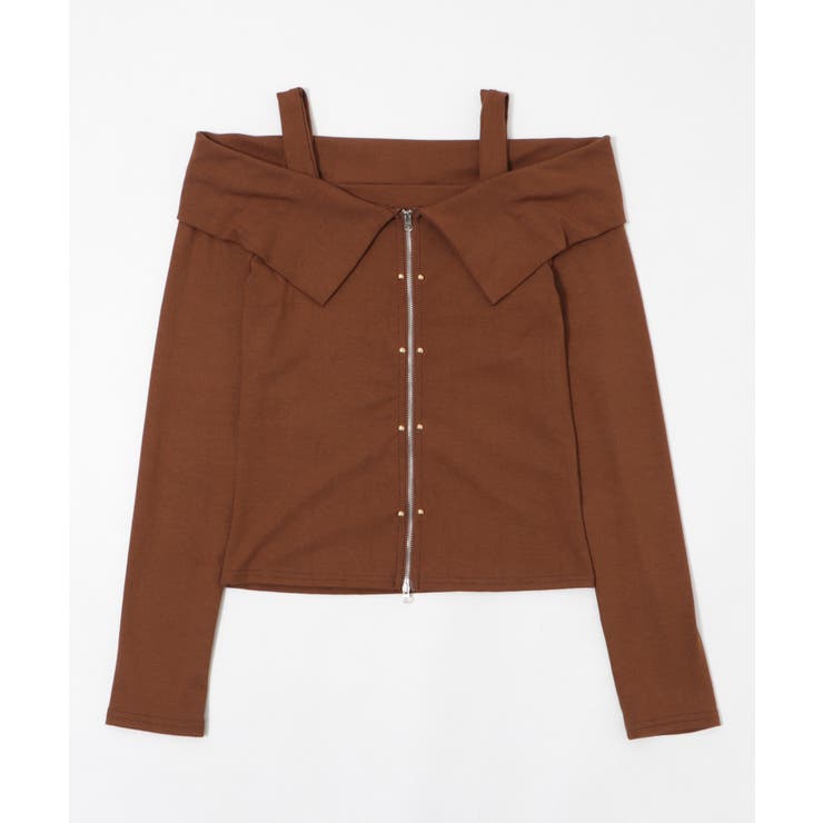 オフショルスタッズデザイントップ | WEGO【WOMEN】 | 詳細画像18 