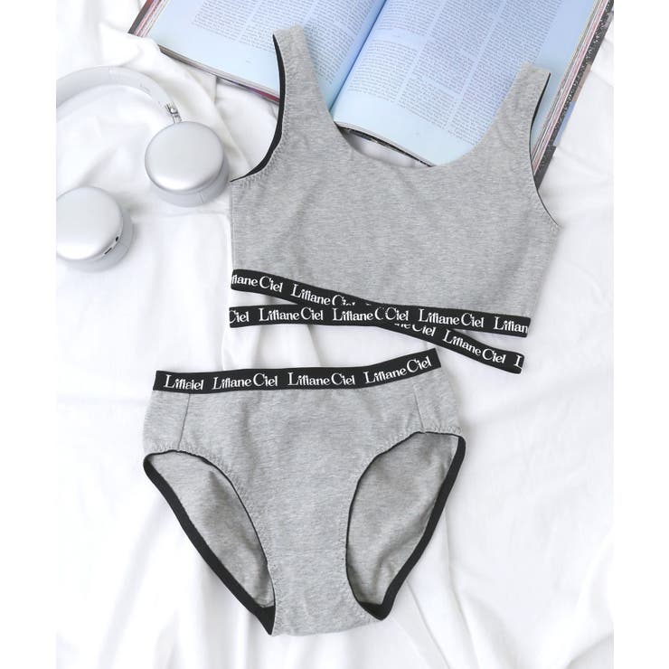 グレー | Liliane Ciel クロスロゴ | WEGO【WOMEN】