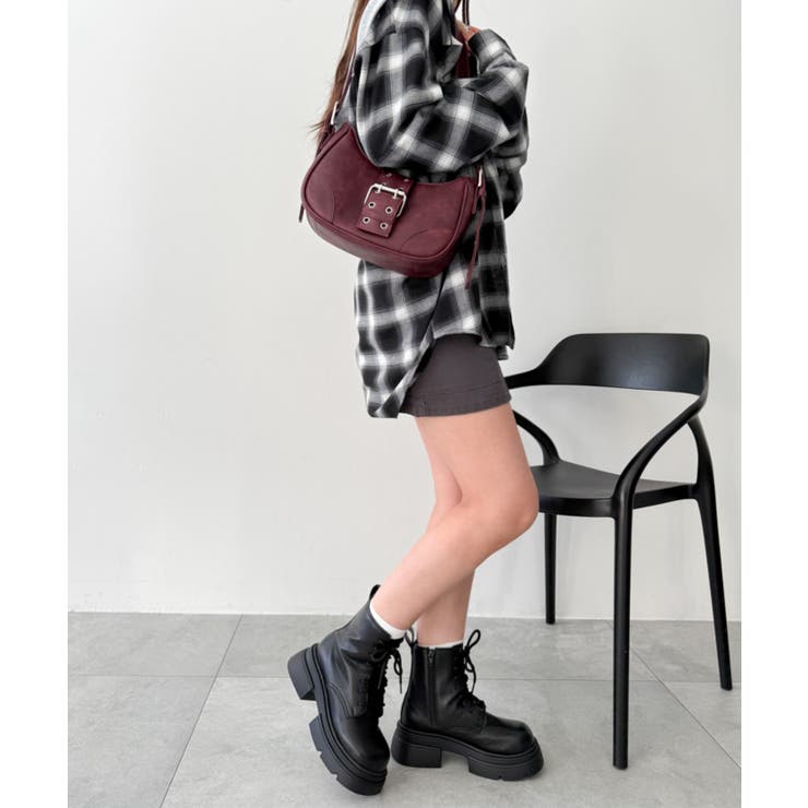 レースアップショートブーツ | WEGO【WOMEN】 | 詳細画像3 