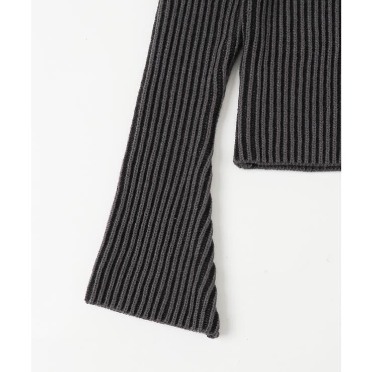 オフショルダブルジップニット | WEGO【WOMEN】 | 詳細画像14 