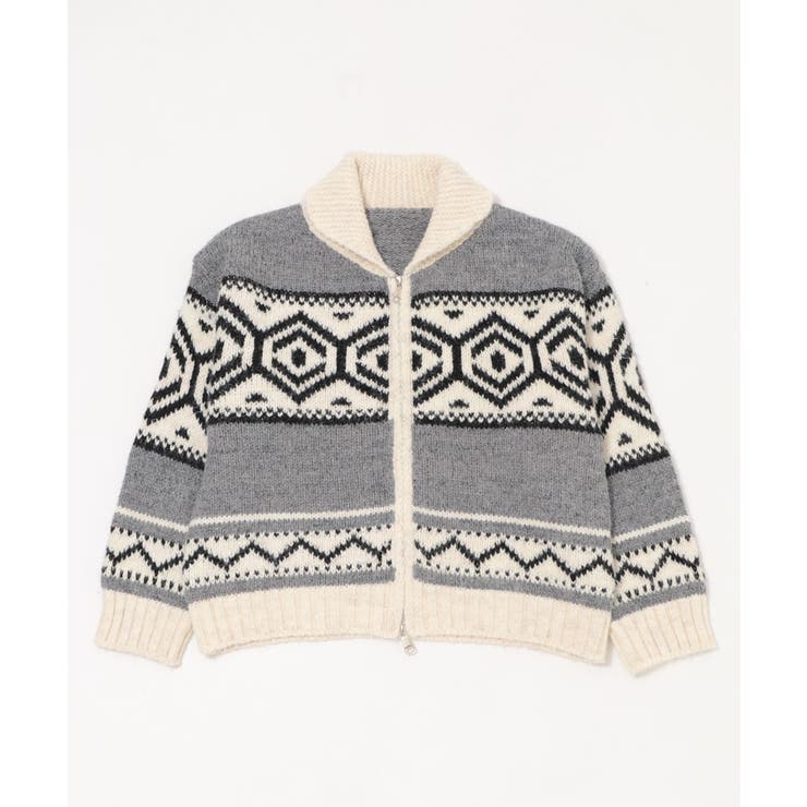トライバル柄カウチンジップニット | WEGO【WOMEN】 | 詳細画像19 