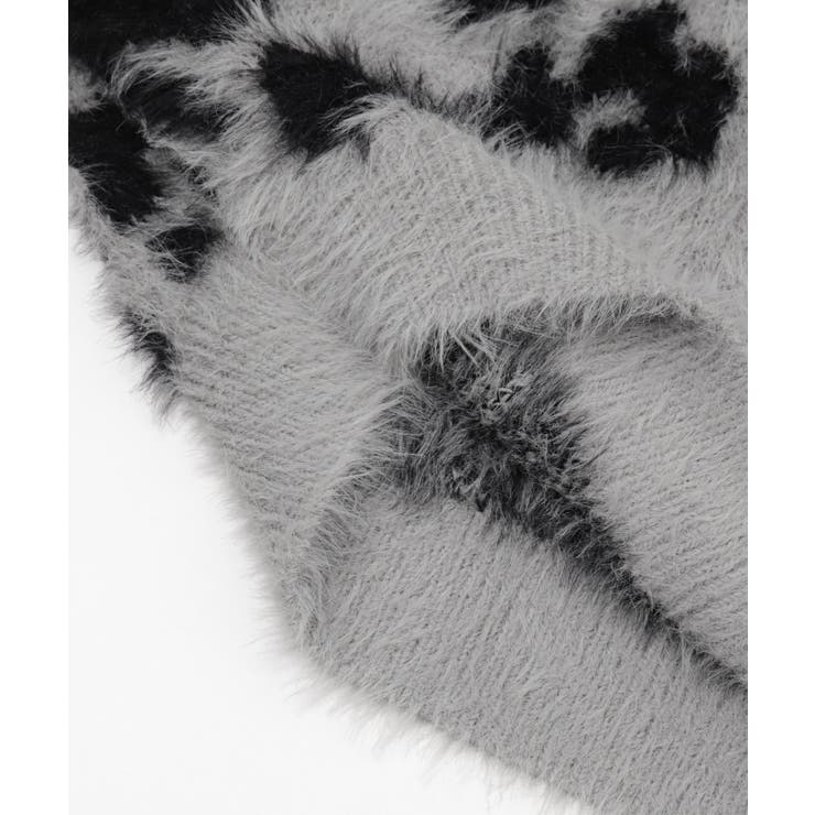 レオパードシャギーショートニット | WEGO【WOMEN】 | 詳細画像18 