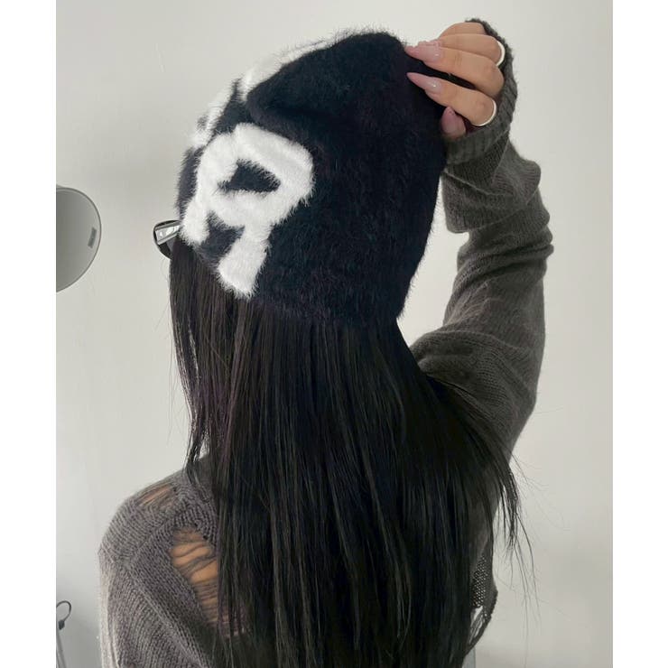 ロゴシャギーシングルニットワッチ | WEGO【MEN】 | 詳細画像5 