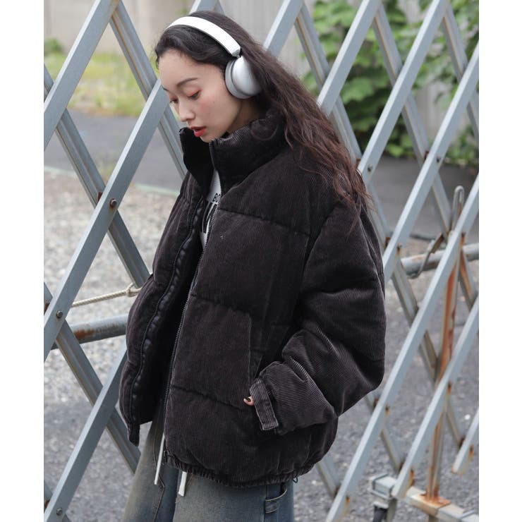 ブラックその他 | コーデュロイパファーブルゾン | WEGO【MEN】