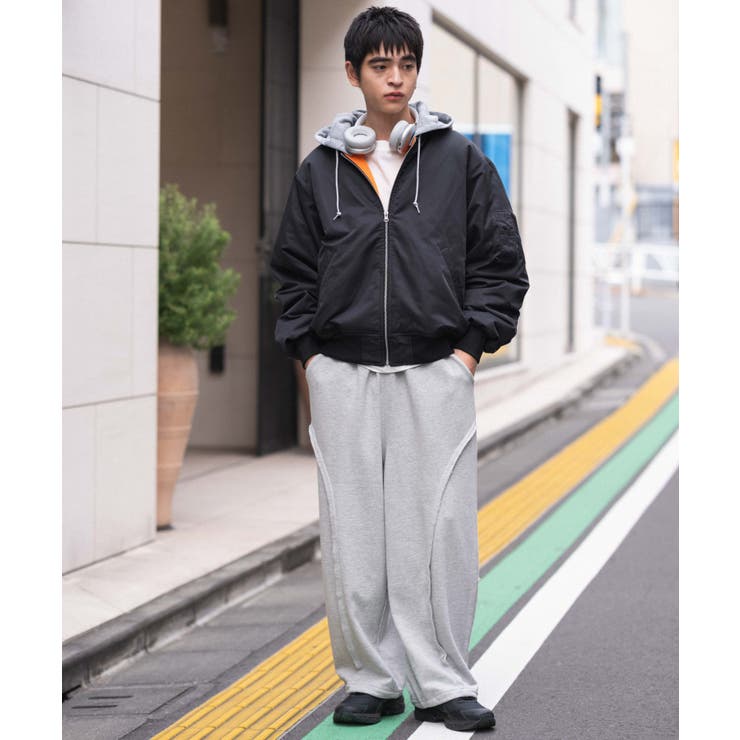 2WAYフードパファーMA-1 | WEGO【MEN】 | 詳細画像23 