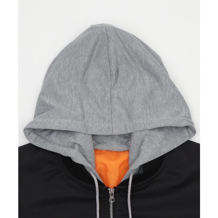 2WAYフードパファーMA-1 | WEGO【MEN】 | 詳細画像28 