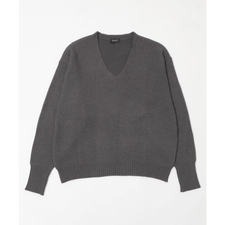 エルボーパッチVネックプルオーバー | WEGO【MEN】 | 詳細画像1 