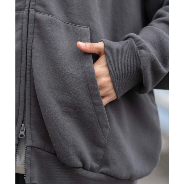 レオパードワッペンダブルZIPパーカー | WEGO【MEN】 | 詳細画像8 